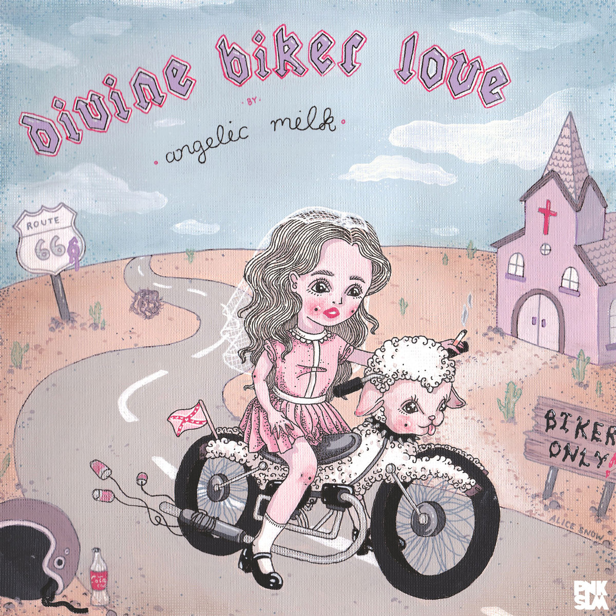 angelic milk - DIVINE BIKER LOVE